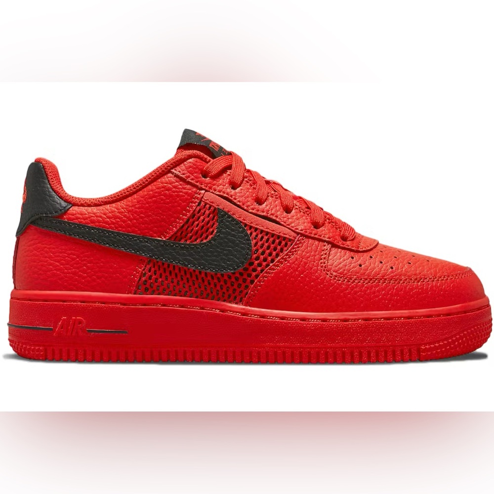 Nike Red Air Force 1 Sneakers